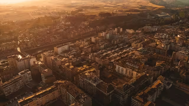 Imagen panorámica de Balaguer, Lleida